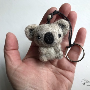 Tűnemezelt aranyos koala figura - játék & sport - plüssállat & játékfigura - maci - Meska.hu