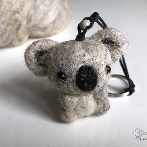 Tűnemezelt aranyos koala figura - játék & sport - plüssállat & játékfigura - maci - Meska.hu