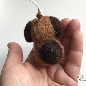 Tűnemezelt aranyos kiskutya - játék & sport - plüssállat & játékfigura - kutya - Meska.hu