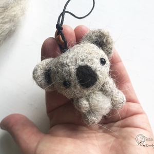 Tűnemezelt aranyos koala - játék & sport - plüssállat & játékfigura - maci - Meska.hu