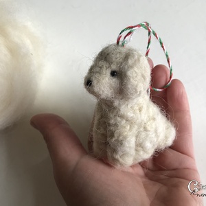 Magyar kutyafajták magyar gyapjúból - nemez kuvasz cikta gyapjúból - játék & sport - plüssállat & játékfigura - kutya - Meska.hu