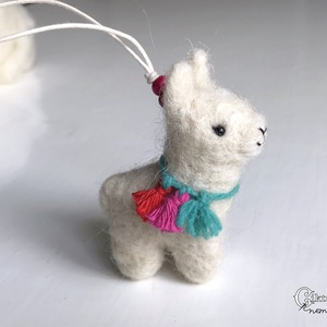 Tűnemezelt aranyos láma, Játék & Sport, Plüssállat & Játékfigura, Láma, Nemezelés, MESKA