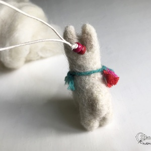 Tűnemezelt aranyos láma - játék & sport - plüssállat & játékfigura - láma - Meska.hu