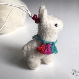 Tűnemezelt aranyos láma - játék & sport - plüssállat & játékfigura - láma - Meska.hu