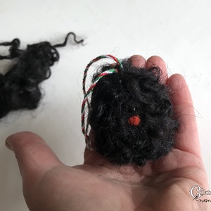 Magyar kutyafajták magyar gyapjúból - nemez puli fekete racka gyapjúból - játék & sport - plüssállat & játékfigura - kutya - Meska.hu