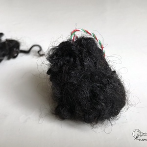 Magyar kutyafajták magyar gyapjúból - nemez puli fekete racka gyapjúból - játék & sport - plüssállat & játékfigura - kutya - Meska.hu