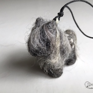 Tűnemezelt szürke póni/lovacska - játék & sport - plüssállat & játékfigura - ló - Meska.hu