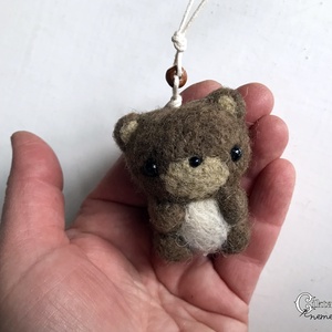 Tűnemezelt aranyos barna maci - játék & sport - plüssállat & játékfigura - maci - Meska.hu