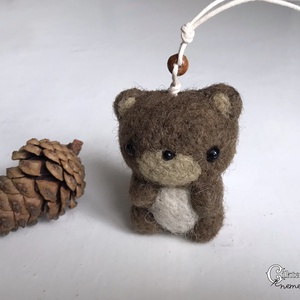 Tűnemezelt aranyos barna maci - játék & sport - plüssállat & játékfigura - maci - Meska.hu