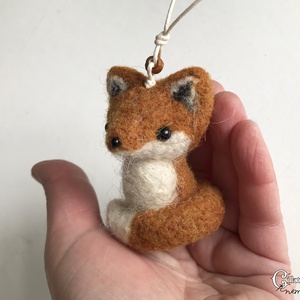 Aranyos nemez róka - játék & sport - plüssállat & játékfigura - róka - Meska.hu