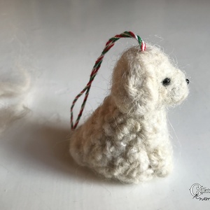 Magyar kutyafajták magyar gyapjúból - nemez kuvasz cikta gyapjúból - játék & sport - plüssállat & játékfigura - kutya - Meska.hu