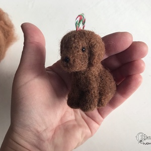 Magyar kutyafajták magyar gyapjúból - nemezelt magyar vizsla - növényi festésű cigája gyapjúból - játék & sport - plüssállat & játékfigura - kutya - Meska.hu