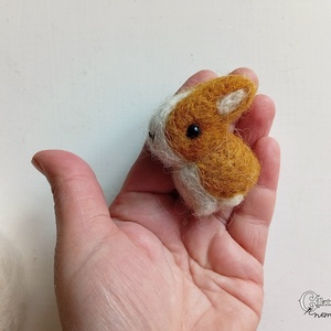 Tűnemezelt aranyos nyuszi - aranyos húsvéti dísz - játék & sport - plüssállat & játékfigura - nyuszi - Meska.hu