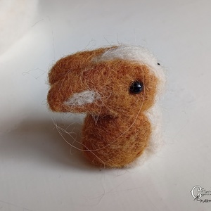 Tűnemezelt aranyos nyuszi - aranyos húsvéti dísz - játék & sport - plüssállat & játékfigura - nyuszi - Meska.hu