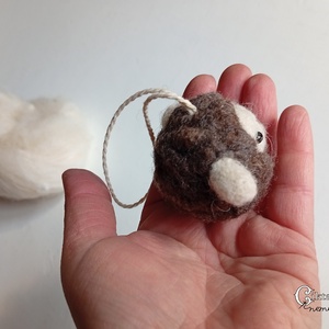 Tűnemezelt aranyos bárány - játék & sport - plüssállat & játékfigura - plüss bárány - Meska.hu