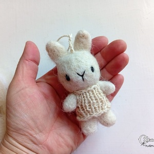 Tűnemezelt aranyos nyuszi baba - játék & sport - plüssállat & játékfigura - nyuszi - Meska.hu