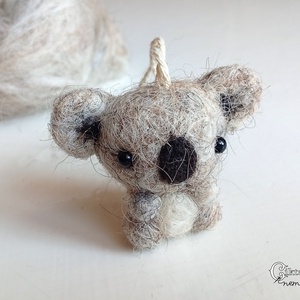 Tűnemezelt aranyos koala - Meska.hu