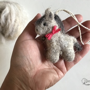 Tűnemezelt mini szamár - játék & sport - plüssállat & játékfigura - más figura - Meska.hu