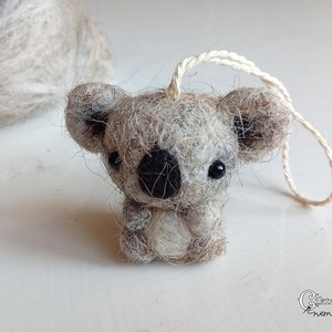 Tűnemezelt aranyos koala - Meska.hu