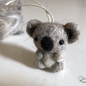 Tűnemezelt aranyos koala - játék & sport - plüssállat & játékfigura - más figura - Meska.hu