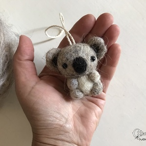 Tűnemezelt aranyos koala - játék & sport - plüssállat & játékfigura - más figura - Meska.hu
