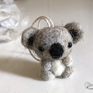 Tűnemezelt aranyos koala - Meska.hu