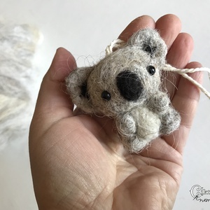Tűnemezelt aranyos koala - játék & sport - plüssállat & játékfigura - más figura - Meska.hu