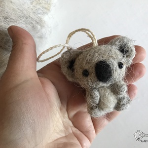 Tűnemezelt aranyos koala - játék & sport - plüssállat & játékfigura - más figura - Meska.hu
