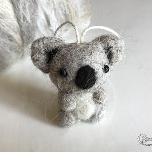 Tűnemezelt aranyos koala - Meska.hu