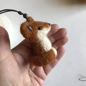 Aranyos nemez róka - játék & sport - plüssállat & játékfigura - róka - Meska.hu
