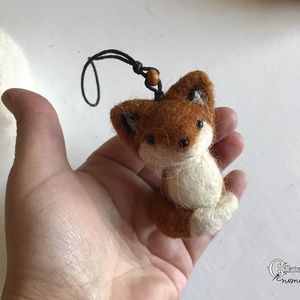 Aranyos nemez róka - játék & sport - plüssállat & játékfigura - róka - Meska.hu