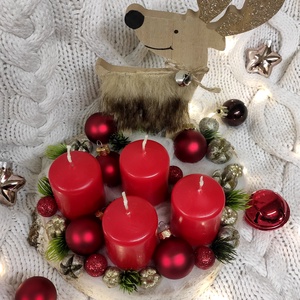 Aranyos adventi, karácsonyi szarvas  - Meska.hu