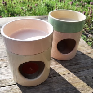 Kerámia illóolaj párologtató - otthon & életmód - gyertya, illat, aroma - párologtató - Meska.hu