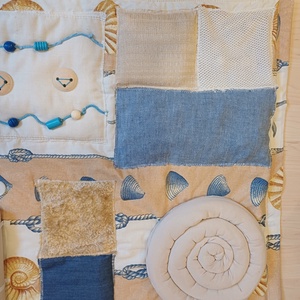 Szenzoros szőnyeg - baba - mama - baba játékok - játszószőnyeg - Meska.hu