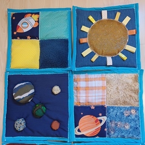 Szenzoros szőnyeg - baba - mama - baba játékok - játszószőnyeg - Meska.hu