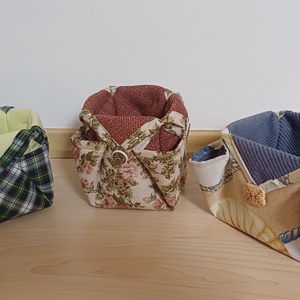 Textil tárolókosár, Otthon & Életmód, Tárolás & Rendszerezés, Tárolókosár, Varrás, MESKA