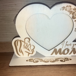 Fából k�szült képkeret, anya, anyáknapja  - otthon & életmód - dekoráció - kép & falikép - képkeret - Meska.hu