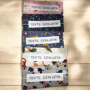 Textil szalvéta, Táska & Tok, Uzsonna- & Ebéd tartó, Szendvics csomagoló, Varrás, MESKA
