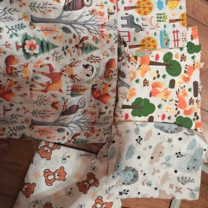 Textil szalvéta - táska & tok - uzsonna- & ebéd tartó - szendvics csomagoló - Meska.hu
