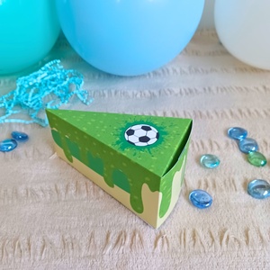 Góóól! papírtorta szelet, Ovis torta, Otthon & Életmód, Papír, írószer, Ajándékozás kellékei, Papírtorta, Papírművészet, MESKA