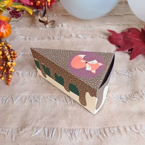 Erdő csodái papírtorta szelet, Ovis torta, Otthon & Életmód, Papír, írószer, Ajándékozás kellékei, Papírtorta, Papírművészet, MESKA