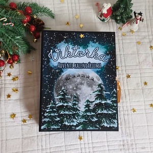Adventi kalendárium könyv, Karácsony, Adventi díszek, Adventi naptár, Papírművészet, MESKA