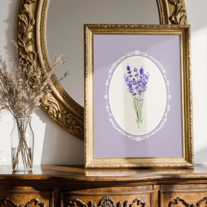 Baba/Gyermekszoba falikép - Vintage - Illatos álom (V15), Otthon & Életmód, Babaszoba, gyerekszoba, Babaszoba kép, Papírművészet, MESKA