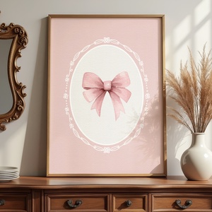 Baba/Gyermekszoba falikép - Vintage - Tündér masni (V17), Otthon & Életmód, Babaszoba, gyerekszoba, Babaszoba kép, Papírművészet, MESKA