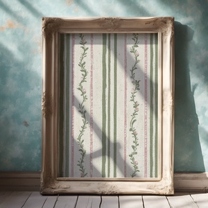 Baba/Gyermekszoba falikép - Vintage - Áramlás (V29), Otthon & Életmód, Babaszoba, gyerekszoba, Babaszoba kép, Papírművészet, MESKA