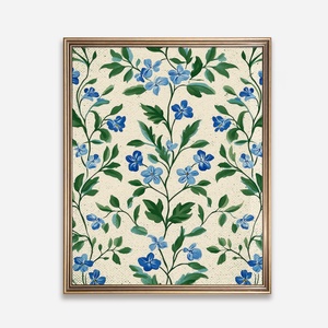 Baba/Gyermekszoba falikép - Vintage - Susogó mező (V39), Otthon & Életmód, Babaszoba, gyerekszoba, Babaszoba kép, Papírművészet, MESKA