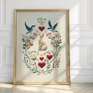 Baba/Gyermekszoba falikép - Vintage - Régi idők ölelése (V41), Otthon & Életmód, Babaszoba, gyerekszoba, Babaszoba kép, Papírművészet, MESKA