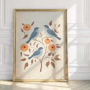 Baba/Gyermekszoba falikép - Vintage - Őszi szél dala (V43), Otthon & Életmód, Babaszoba, gyerekszoba, Babaszoba kép, Papírművészet, MESKA