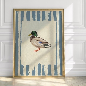 Baba/Gyermekszoba falikép - Vintage - Kacsaléptek (V47), Otthon & Életmód, Babaszoba, gyerekszoba, Babaszoba kép, Papírművészet, MESKA