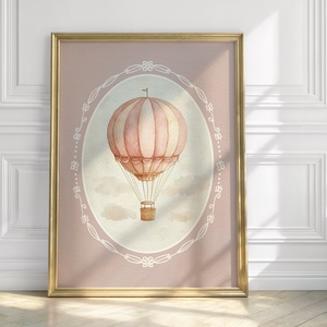 Baba/Gyermekszoba falikép - Vintage - Felhők felett (V51), Otthon & Életmód, Babaszoba, gyerekszoba, Babaszoba kép, Papírművészet, MESKA